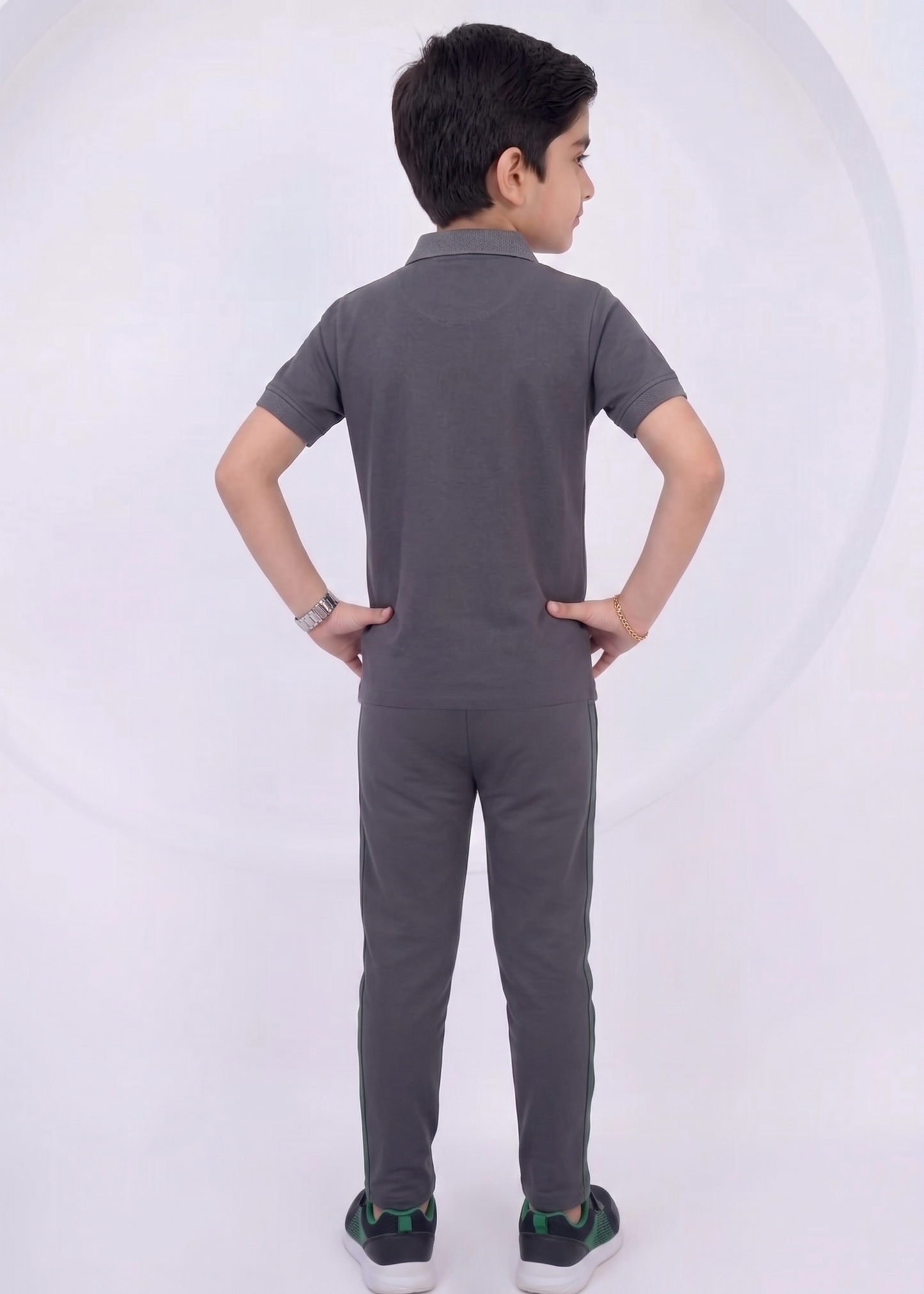 Chevron Polo Summer Tracksuit