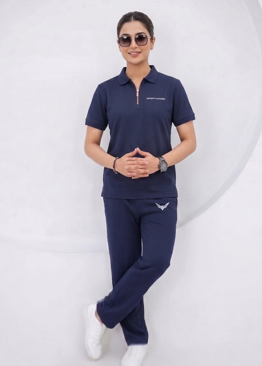 Quarter-Zip Summer Tracksuit