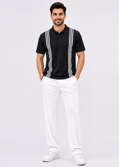 Sportivation Striped Polo & Trouser Set