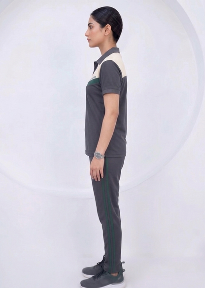 Chevron Polo Summer Tracksuit