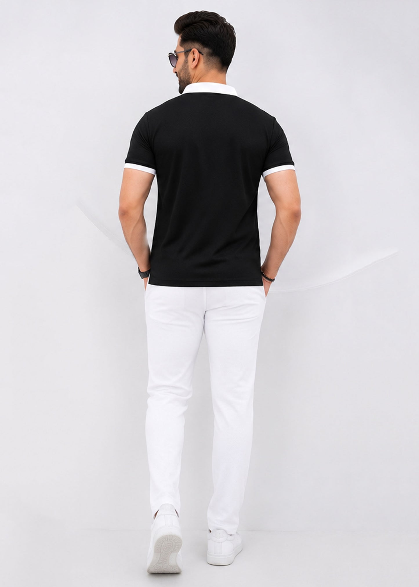 Sportivation Quarter-Zip Set – Black & White