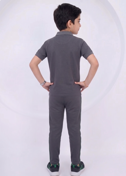 Chevron Polo Summer Tracksuit